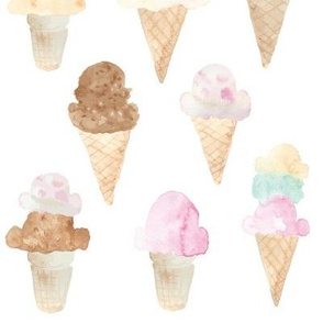 ice cream cones large