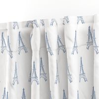 Eiffel Towers in a Row