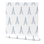 Eiffel Towers in a Row