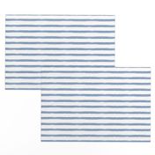 Blue Watercolor Stripes