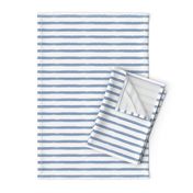 Blue Watercolor Stripes