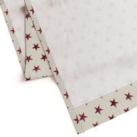 stars print red blue