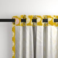 Chelsea - Goldenrod & Blush Retro Geometric