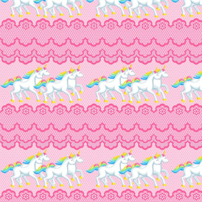 Princess Unicorn on Pink