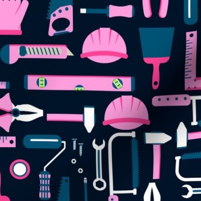 Construction tools amazing things girls love