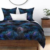 Space Galaxy Watercolor Nebula