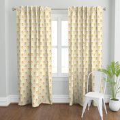 Aurora - Blush & Goldenrod Geometric Large Scale