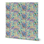 4 custom smaller pastel colorful rainbow cereal