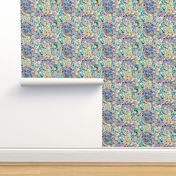 4 custom smaller pastel colorful rainbow cereal
