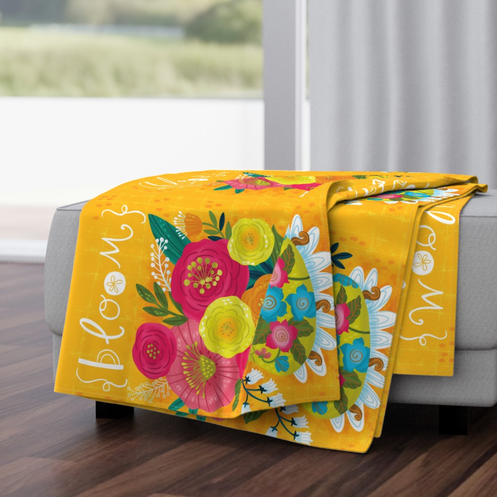 Bloom Tea Towel