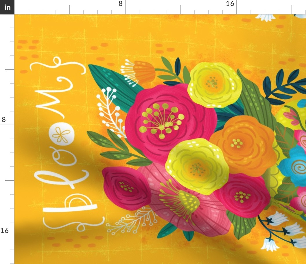 Bloom Tea Towel