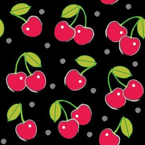 cherries-on-black