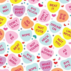 Anti Valentines Day Fabric, Wallpaper and Home Decor | Spoonflower
