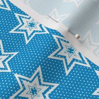 Polka Dotted Stars, Blue