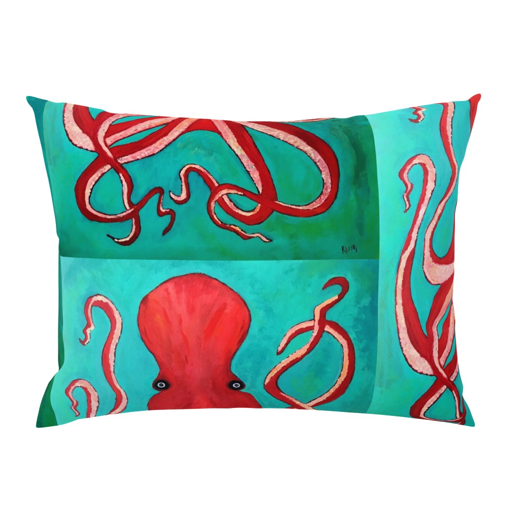 Red Octopus - Large Scale