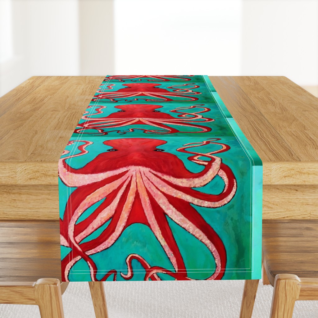 Red Octopus - Large Scale