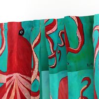 Red Octopus - Large Scale