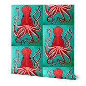 Red Octopus - Large Scale