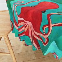 Red Octopus - Large Scale