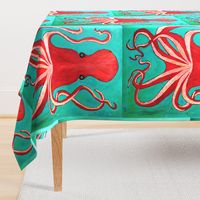 Red Octopus - Large Scale