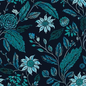 Blerta 5 - Floral pattern