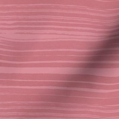 Pink Watercolor Stripes / Large Scale