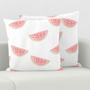 Watercolor Watermelon on White