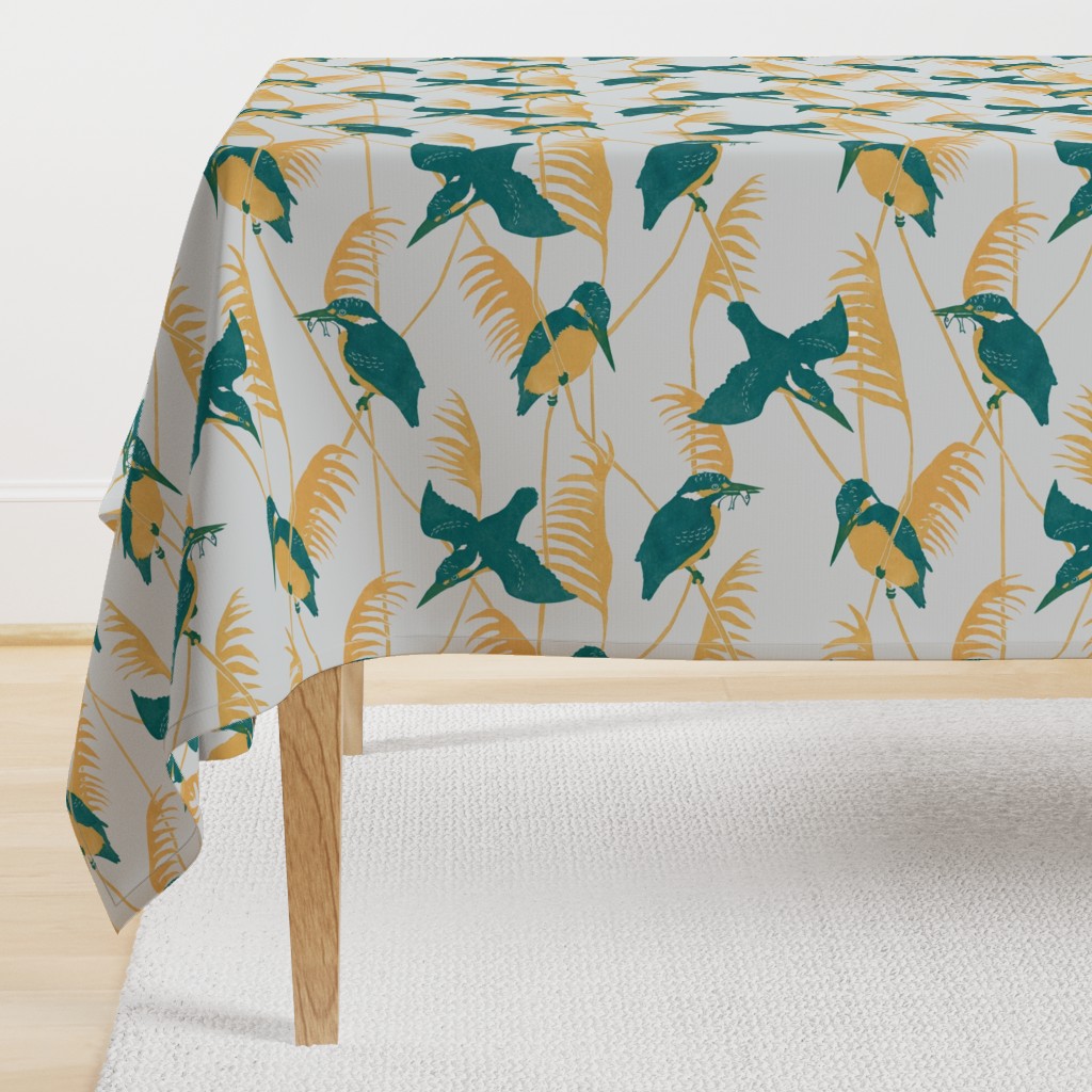 Kingfisher Tea Towel