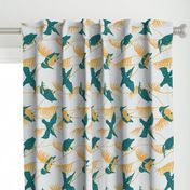 Kingfisher Tea Towel