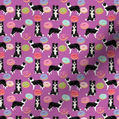 border collie donuts (small scale) fabric cute donut designs best quilting dog fabrics border collie fabrics