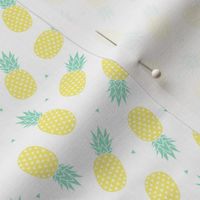 Pineapple - White Background -xs