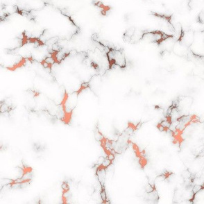 Rose Gold Vein Marble