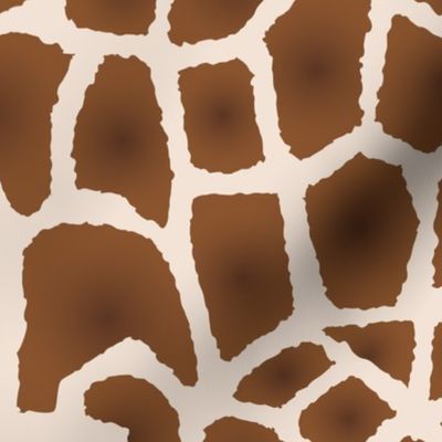 Skin of a giraffe.