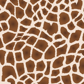 Skin of a giraffe.