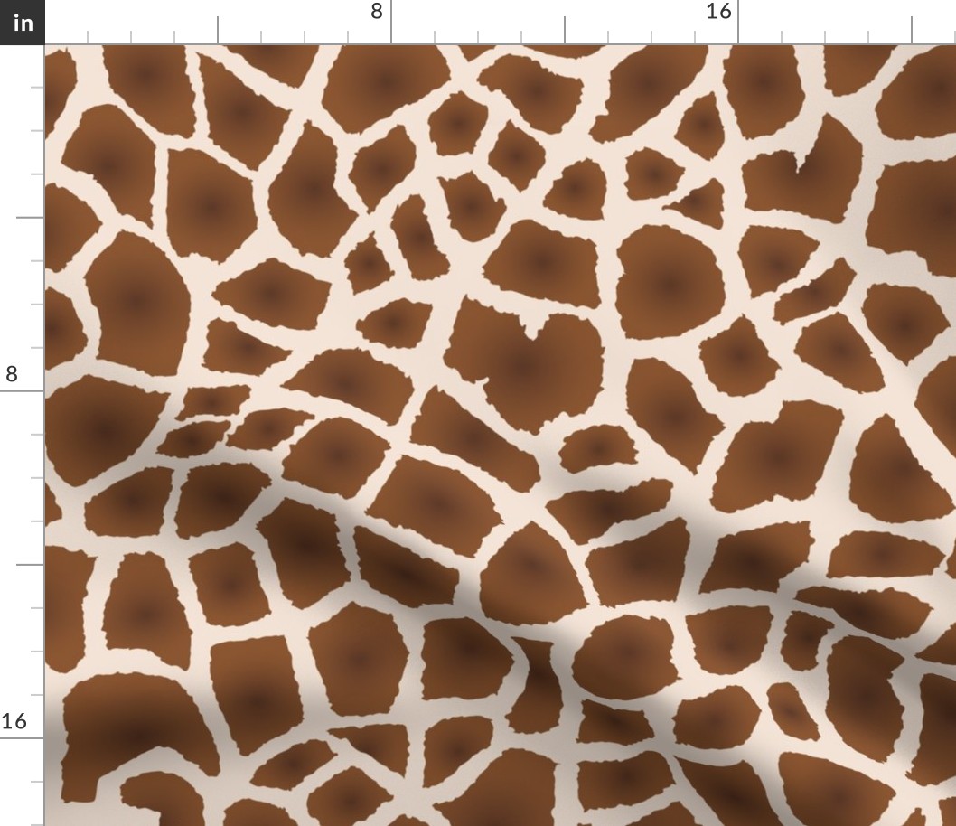 Skin of a giraffe.
