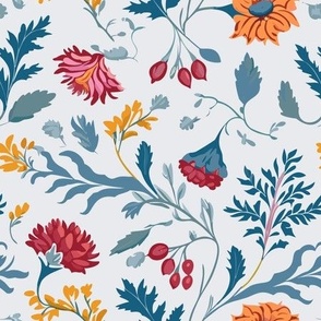 Anjeza 1 - Floral Pattern