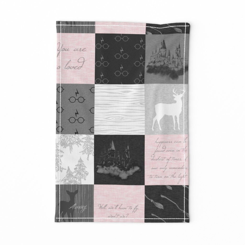 Always Quilt - Pink - Wizard quotes