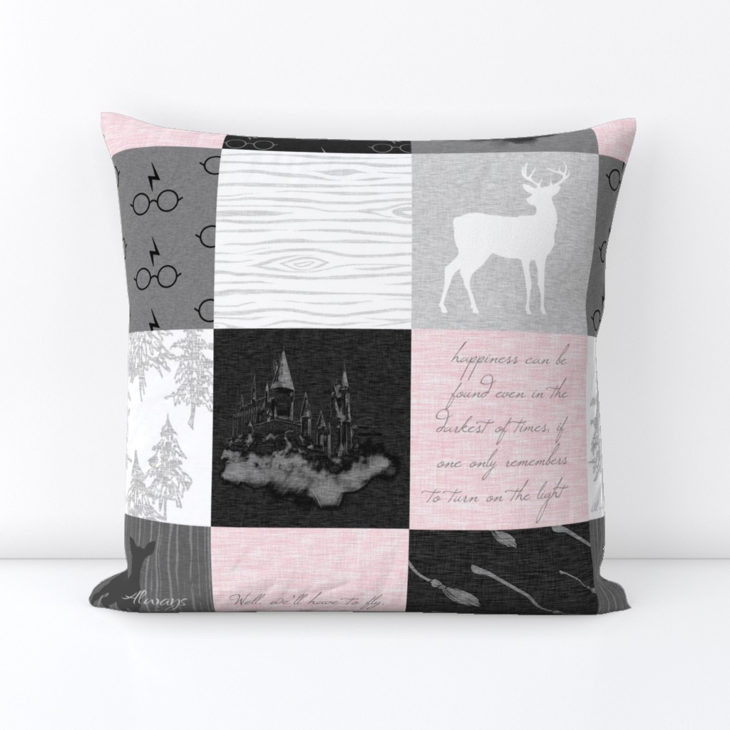 Always Quilt - Pink - Wizard quotes