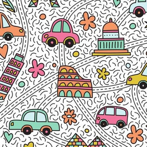 7687661-cars-landmarks-by-pippi-draws