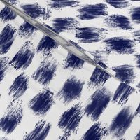 Checkered Navy Brush for Bauhaus