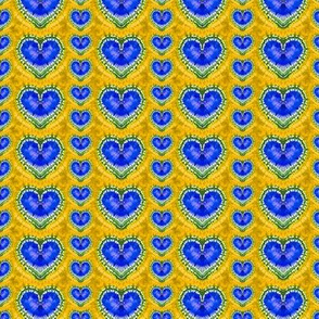 Random Blue Hearts