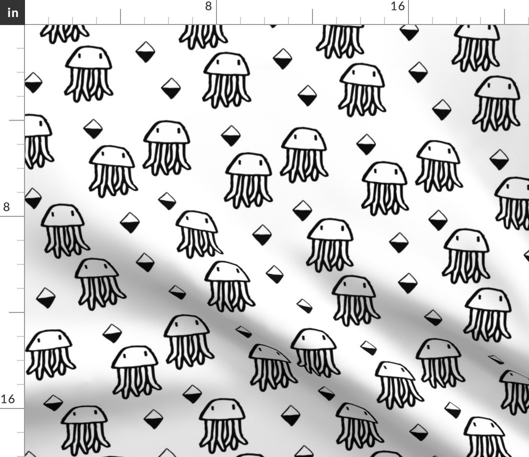 Sketchy-hand-drawn-jellyfish-design.-Animals-of-the-ocean-and-sea-