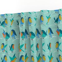 Colorful birds (custom)