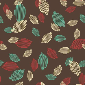 hand drawn abstract pattern