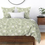 Rustic Toile - H White, Kiwi