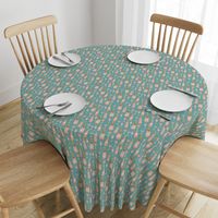 rosé all day wine fabric brunch teal