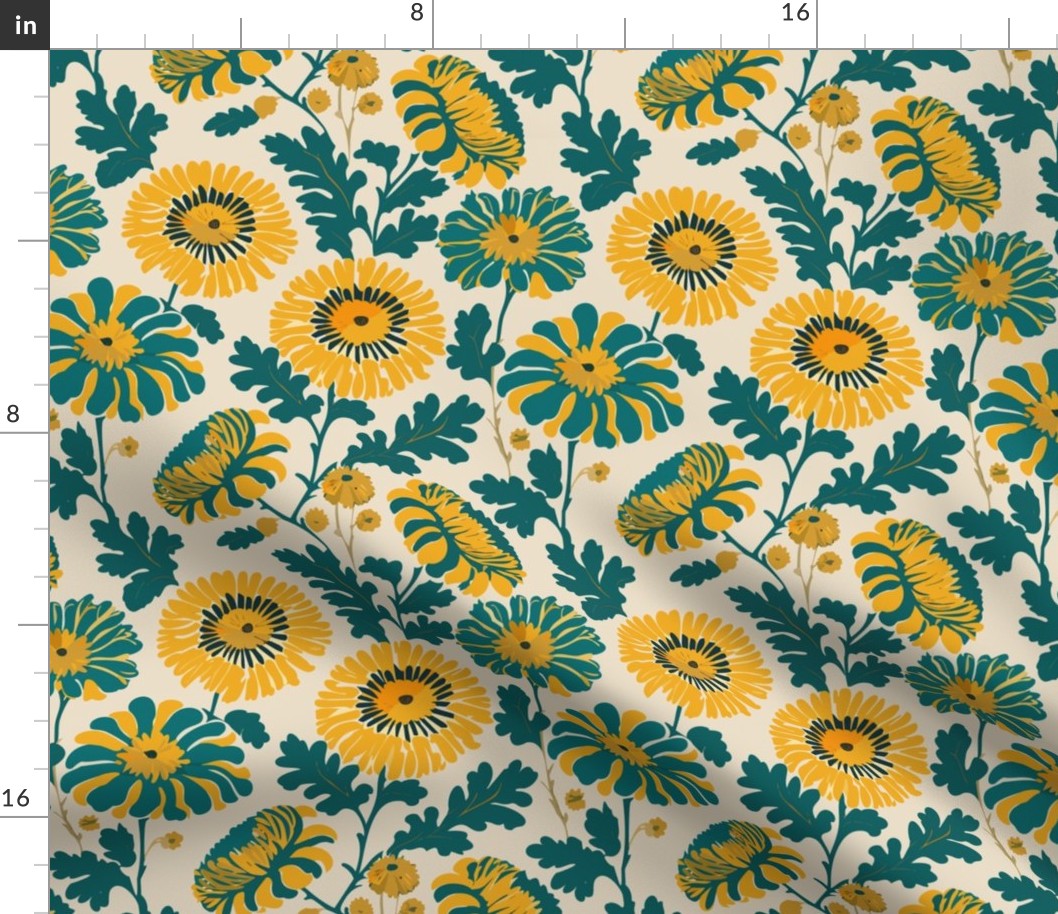 Carla 1 - Floral pattern