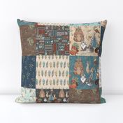 Boho Boy Woodland Cheater Quilt