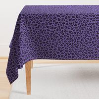 ★ PSYCHOBILLY LEOPARD – LEOPARD PRINT in PURPLE (Ultra Violet) ★ Medium Scale / Collection : Leopard Spots – Punk Rock Animal Print