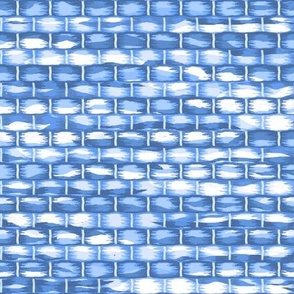 cool blue rug weave J h  rag